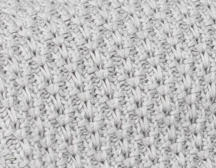 Actual product image My memi Bamboo Baby Blanket - Chain Light Grey (80 x 100 cm)