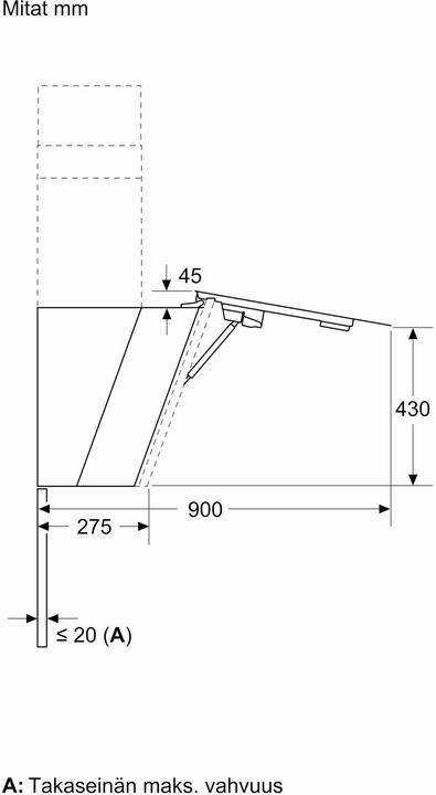 Actual product image Siemens SIEM extractor hood (Wall hood)
