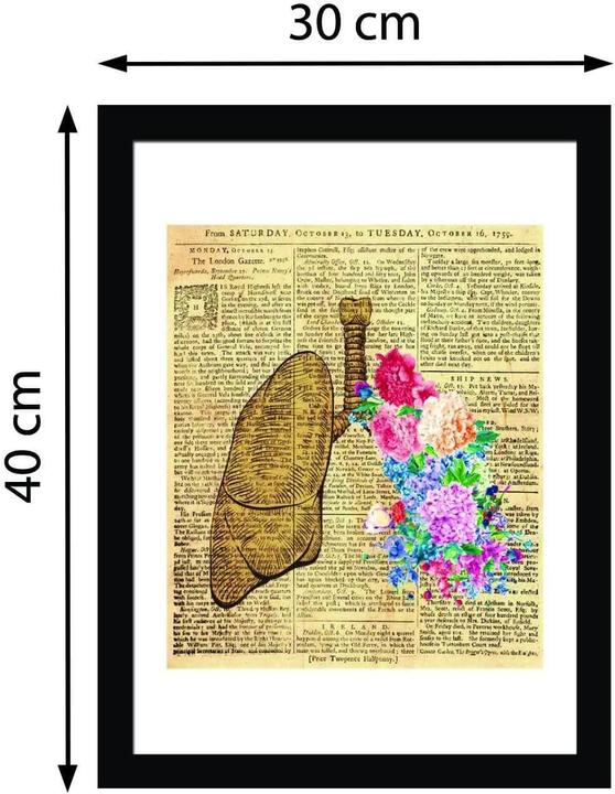 Walplus Blumen (30 x 40 cm)