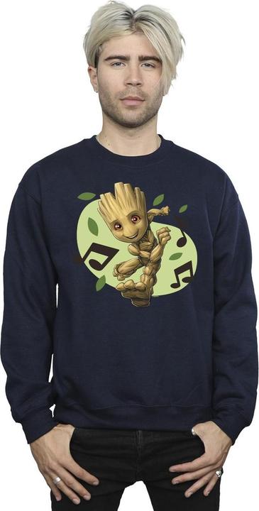 Immagine prodotto Guardians Of The Galaxy Groot Musical Notes Felpa Uomo (L)
