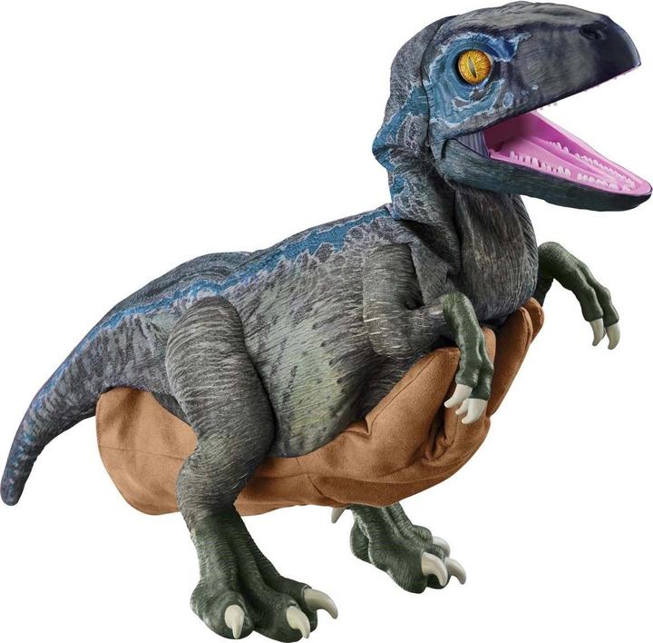 Actual product image Jurassic World Real FX Baby Blue