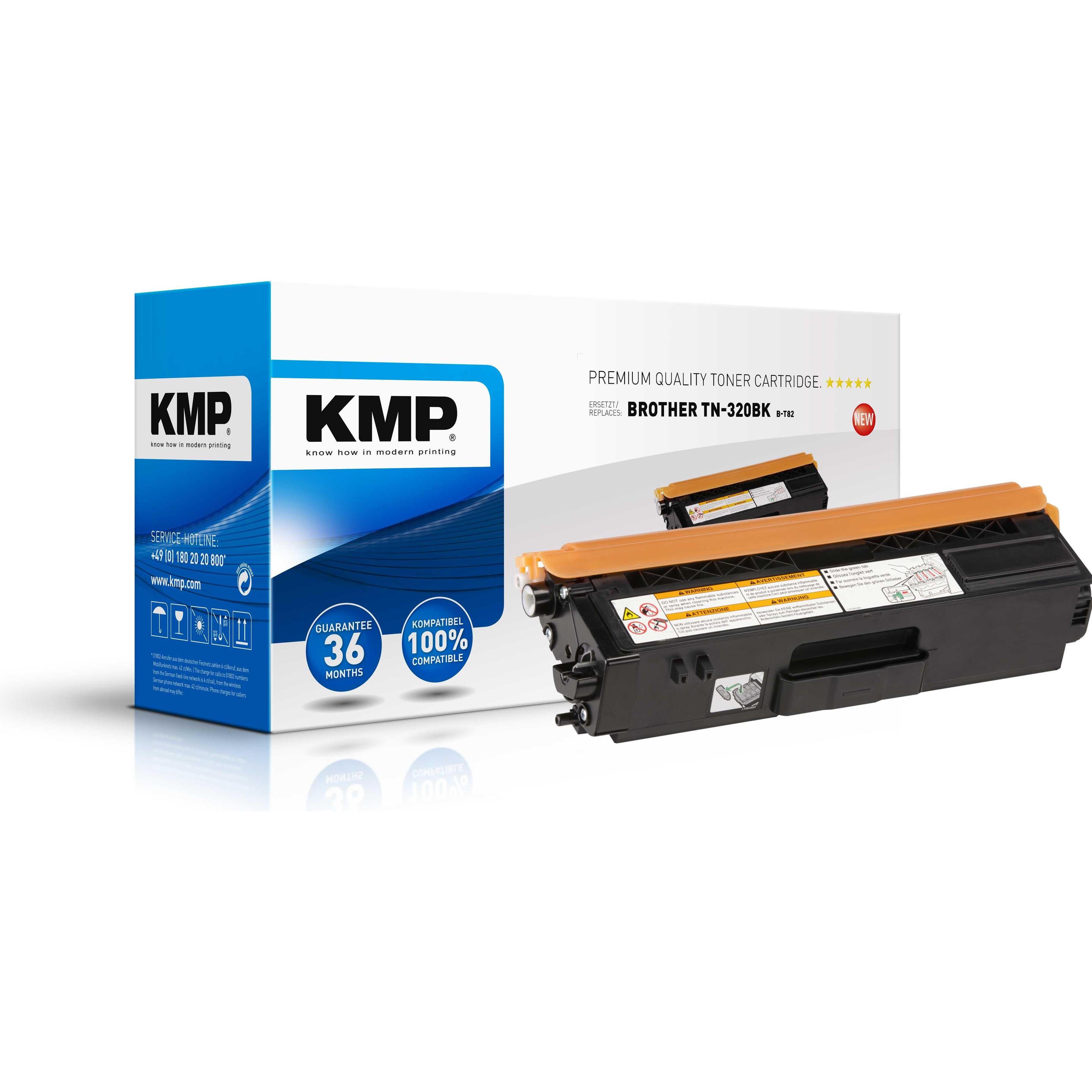 KMP, Toner, TN-320BK/TN320BK B-T82 (BK)