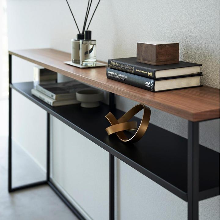 Produktbild Yamazaki Konsolentisch mit Regal TOWER (126 x 20.5 x 65 cm)