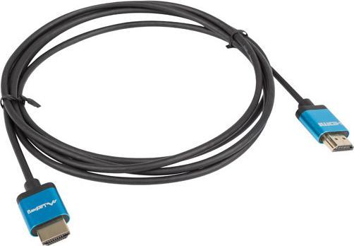 Image du produit Lanberg Câble HDMI M/M v2.0 1m noir 4K (1 m, HDMI, 2.0)
