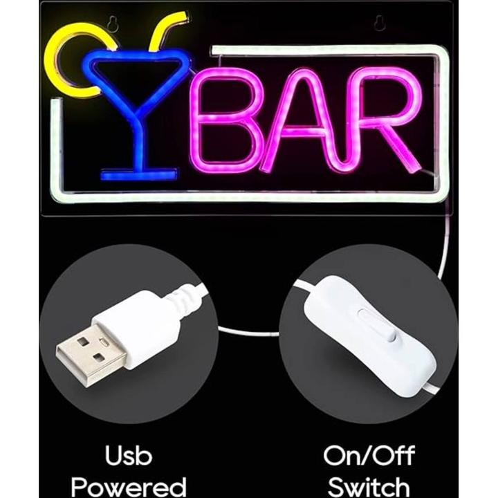 Actual product image Sombo Neon light BAR sign