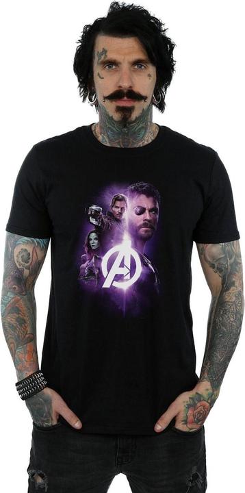 Image du produit Avengers Infinity War Thor Guardians Team Up TShirt (4XL)