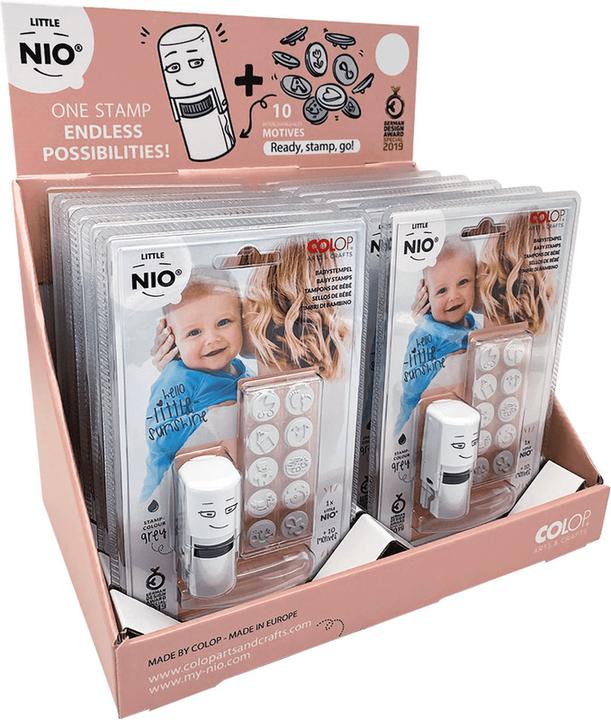 Immagine prodotto Colop Timbro Little NIO Set Baby, 10 pezzi