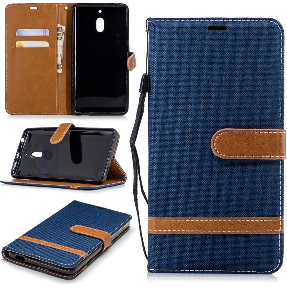 König Design Hülle Handy Schutz für Nokia 2.1 Case Cover Tasche Wallet Etui Handyhülle Bumper (Nokia 2.1), Smartphone Hü...