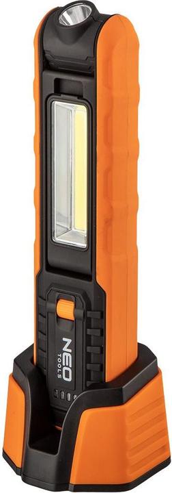 Produktbild Neo Drahtlose Werkstattlampe 500 lm COB + Sockel + Ladegerät (500 lm)