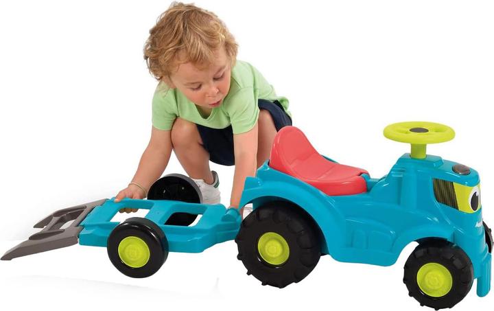 Immagine prodotto Ecoiffier Trattore con rimorchio e tosaerba