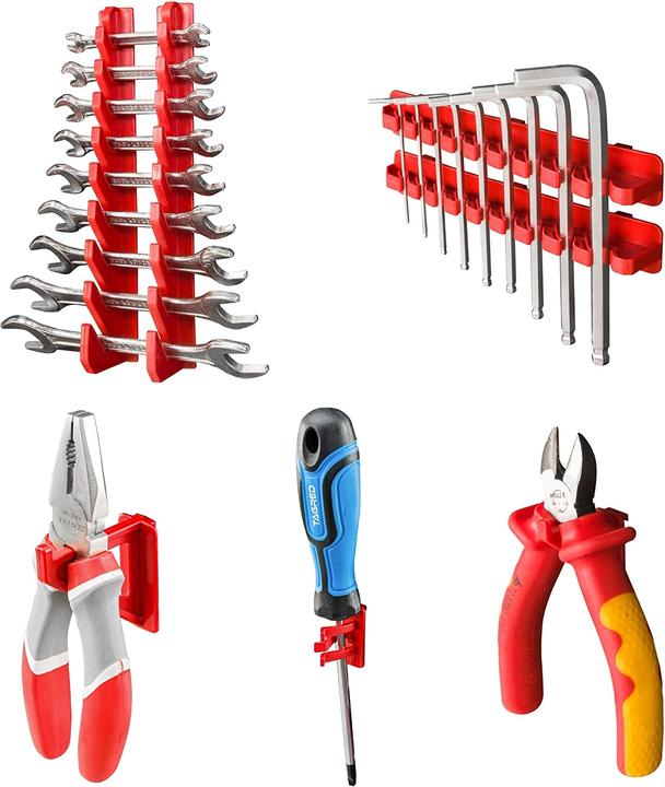 Actual product image SimpleThing Storage system workshop shelf 156 x 78 cm, 56 boxes