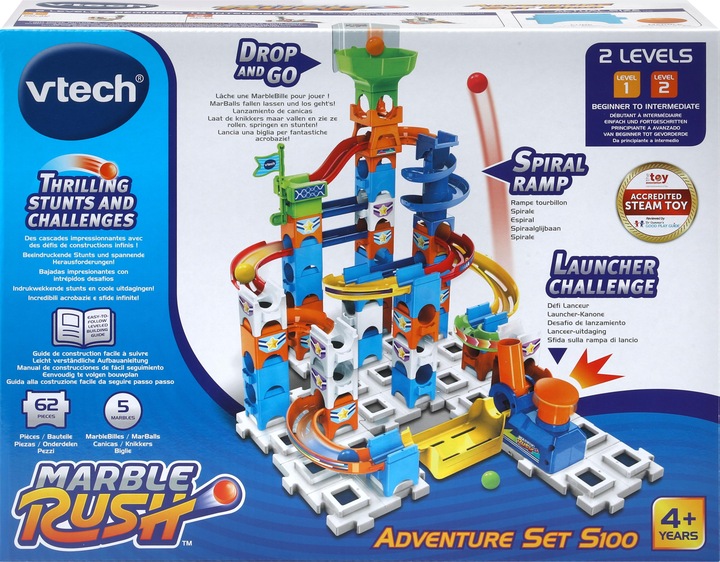 Produktbild VTech Marble Rush - Abenteuerset S100 Kugelbahn