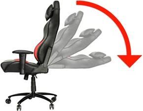 Image du produit RED Chaise de jeu Fighter C2 Gaming Chair, Black