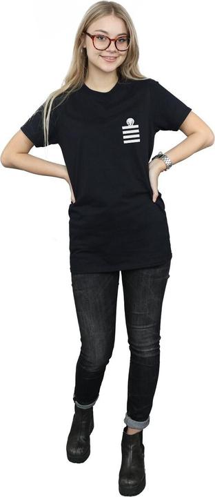 Produktbild Looney Tunes Tweety Pie Striped Faux Pocket TShirt (L)