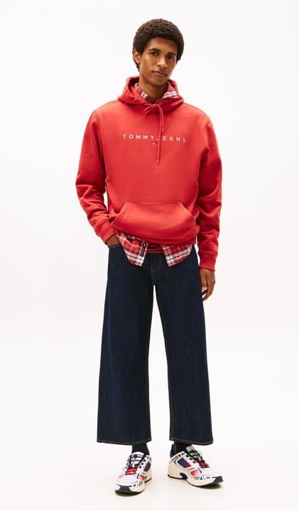 Produktbild Tommy Jeans Linear Logo Kapuzenpullover (M)