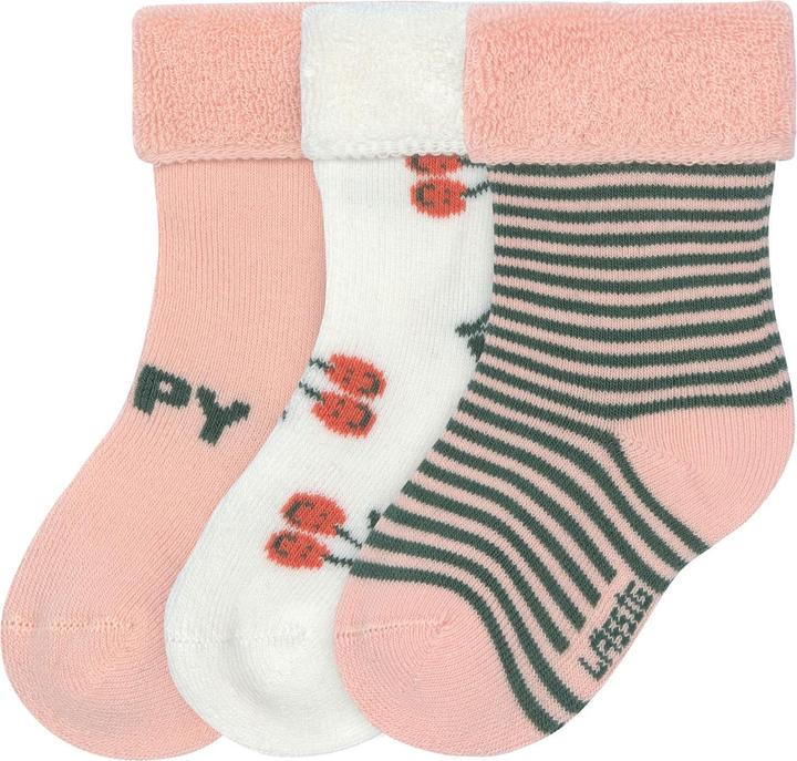 Actual product image Lässig Babysocken Babysocken 3er Pack Terry aus Bio-Baumwolle (pack of 3, 15 - 18)