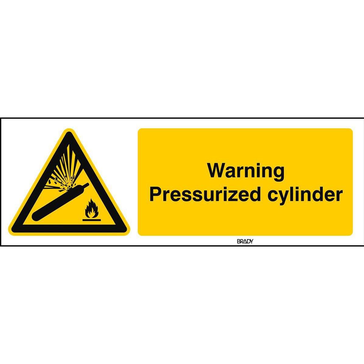 Brady, Sicherheitskennzeichnung, ISO Safety Sign - Warning