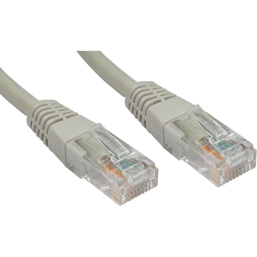 Cables Direct 3m Cat 6 Utp Pvc Inj Mdd Cbl - Gry (3 m), Netzwerkkabel