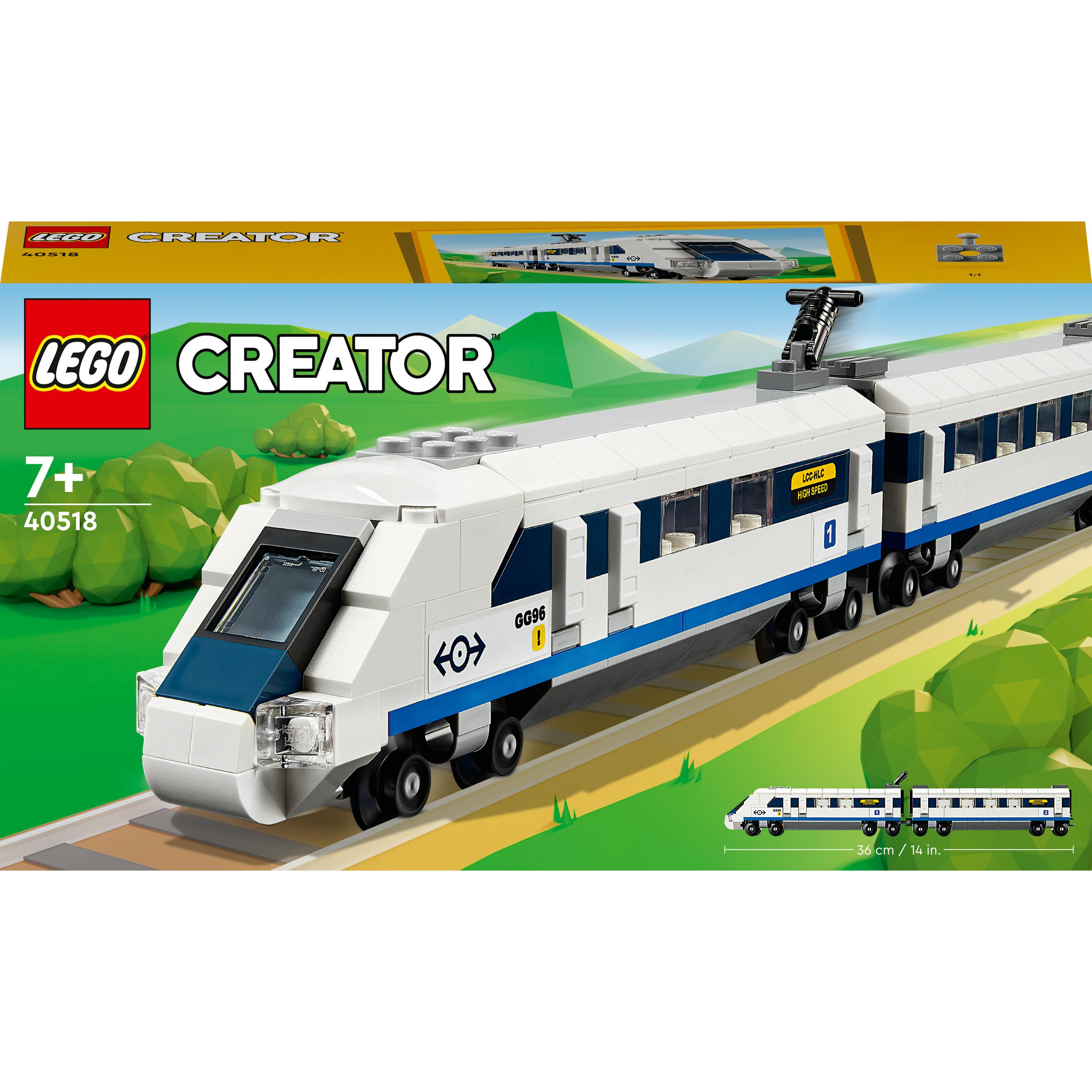 Thumbnail - LEGO Hochgeschwindigkeitszug (40518, LEGO Creator 3-in-1)