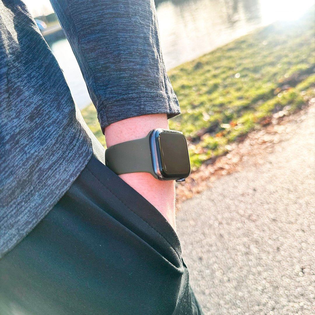 Thumbnail - Strap-it Armband (Silikon, Apple Watch), Uhrenarmband, Grün