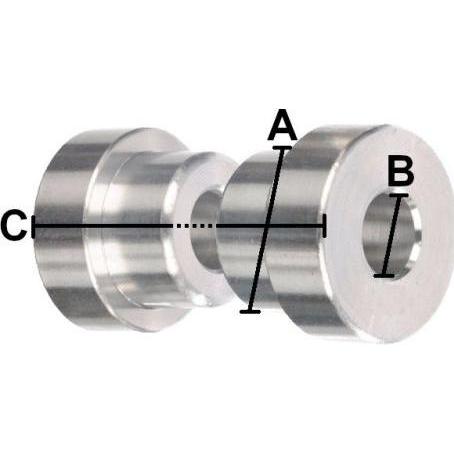 Manitou, Velodämpfer, (12.70 mm, 6 mm)