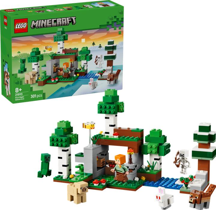 Produktbild LEGO Erstes Abenteuer in der Nacht (21593, LEGO Minecraft)