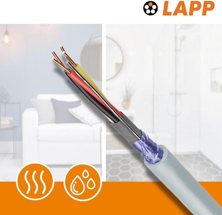 Produktbild Lapp 50 Meter 1591301 Telefonkabel 2x2x0,6 mm J-Y(ST) Y Telefonleitung 2x2x0,6 geschirmt I Fernmelde