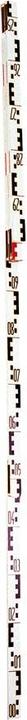 Actual product image Nedo Geometer measuring rod 3m, length 0.5m (3 m)
