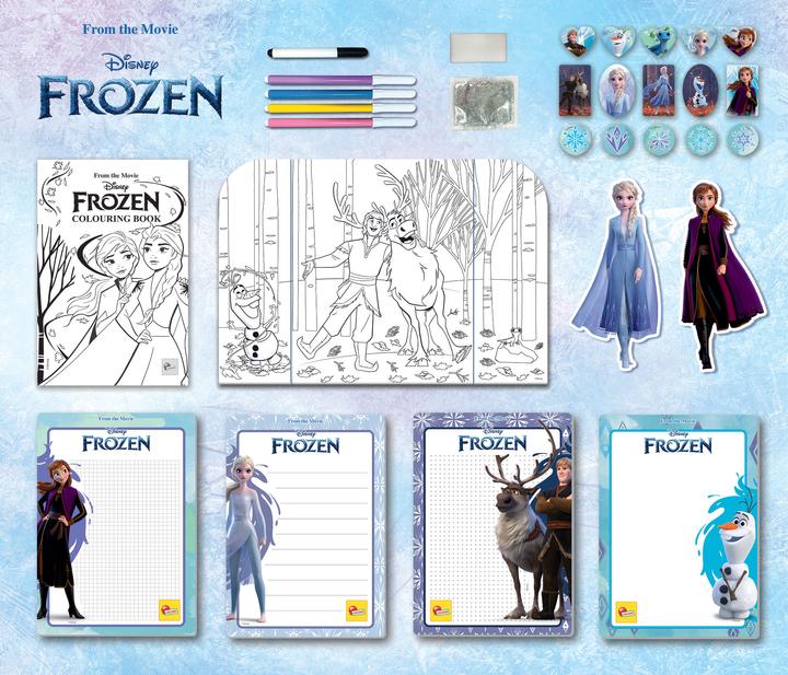 Produktbild Lisciani Frozen Zainetto Colouring And Drawing School