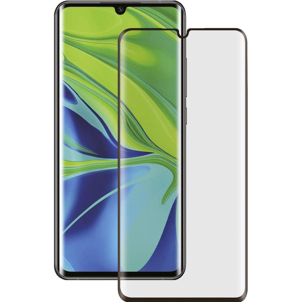 Teccus Displayschutzglas Mi Note 10 2 St. FSTGTXMIN10/10P (2 Stück, Xiaomi Mi Note 10), Smartphone Schutzfolie, Transpar...