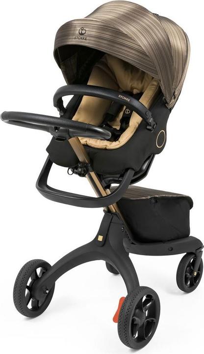 Actual product image Stokke Xplory X Combi Stroller Limited Gold Black