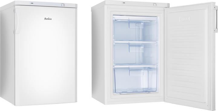 Immagine prodotto Amica Congelatore GS 321 100 W LxHxP 57 x 88,5 x 60 cm (Struttura autonoma, 80 l)