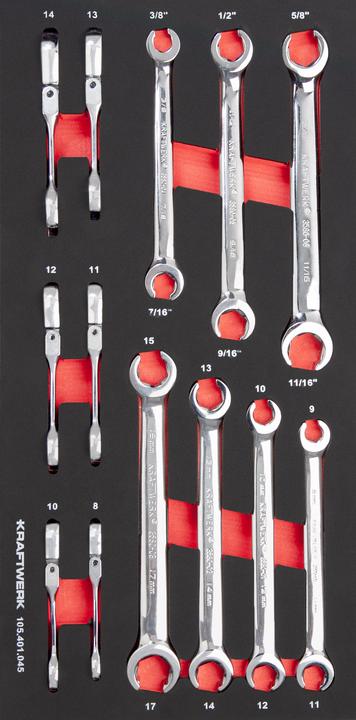 Kraftwerk Chiave a doppio anello aperta PRO LINE