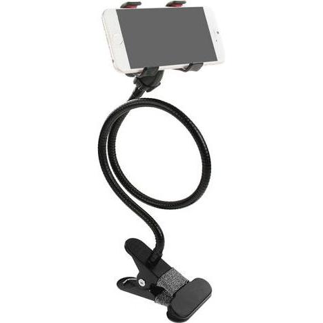 Studioking Smartphone Halter CLP02 mit flexible Stange, Smartphone Halterung, Schwarz