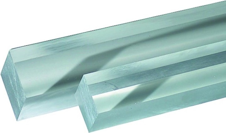 Immagine prodotto Werkstarck Aste quadrate in plexiglas GS (100 cm, 4 cm)