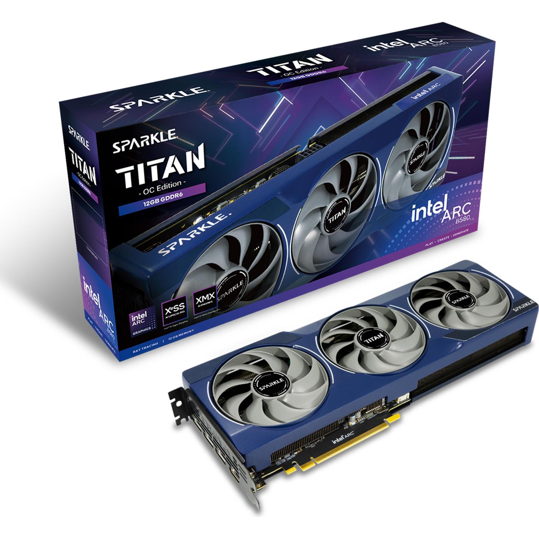 Sparkle Intel Arc B580 Titan OC (12 GB), Scheda grafica