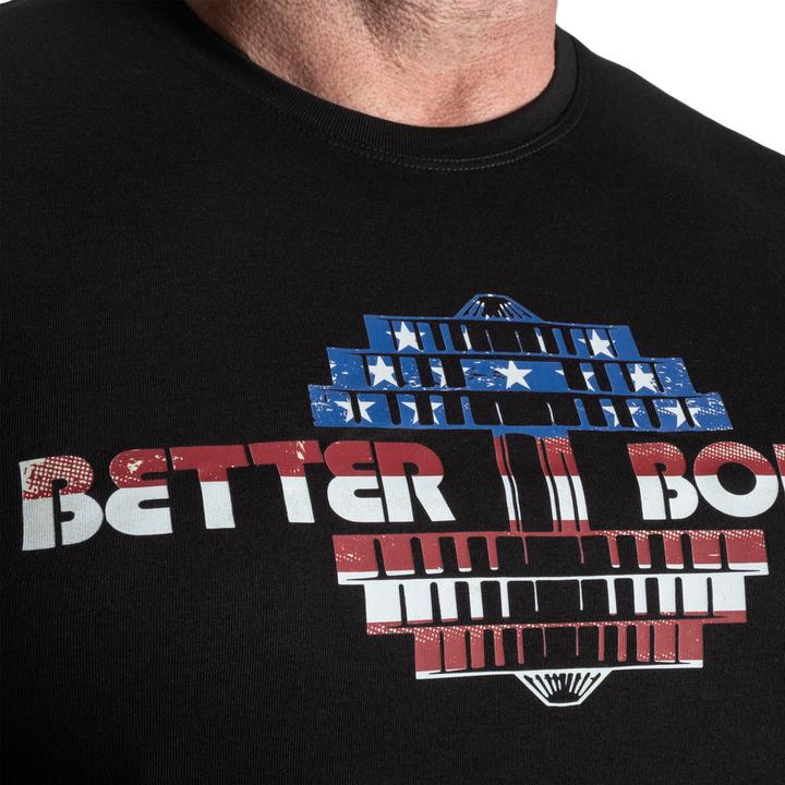 Actual product image Better Bodies USA Standard Tee - Black (M)