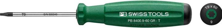 Actual product image PB Swiss Tools Screwdriver PB 8400 9 GR (Torx (TX))