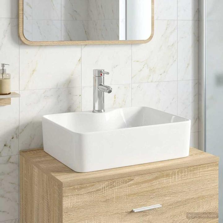 Actual product image vidaXL Badezimmerwaschbecken (375 mm, 485 mm)