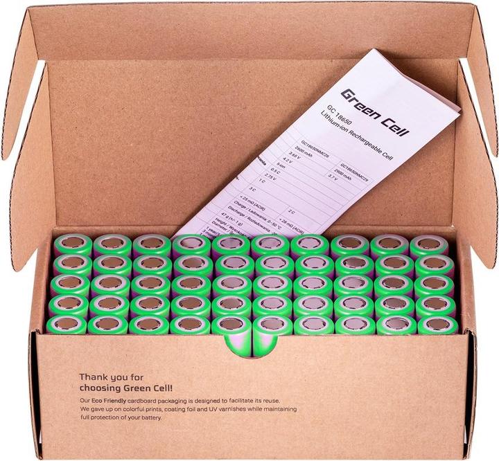 Actual product image GreenCell 18650 (50 pcs., 18650, 2900 mAh)