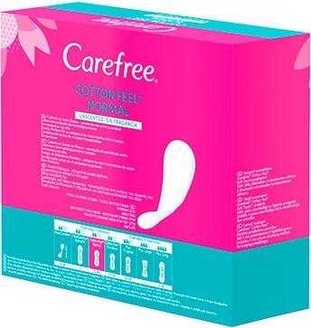Actual product image Carefree Cotton liners with cotton extract (L) (1x)