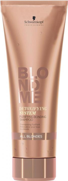 Actual product image Schwarzkopf Professional Blondme - Detoxifying System Purifying Bonding Shampoo (250 ml, Liquid shampoo)
