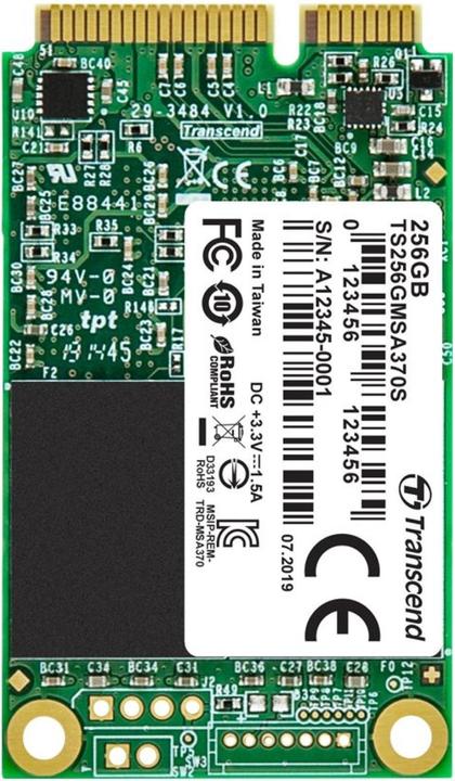 Productafbeelding Transcend 370S (256 GB, mSATA)