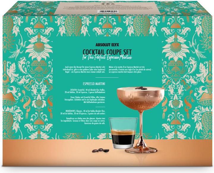 Produktbild Absolut Espresso Martini Cocktail Set (2 x 70 cl)