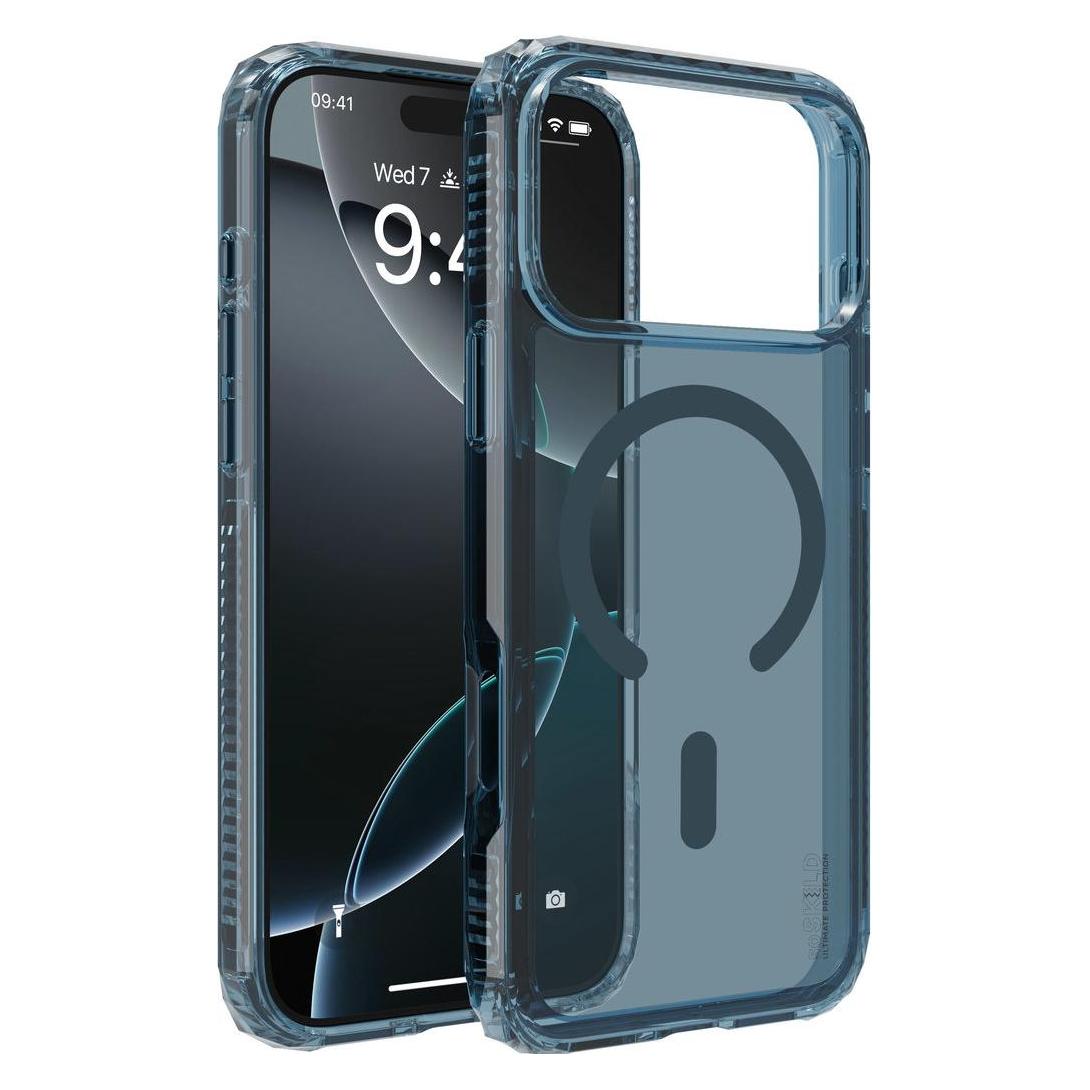 SoSkild Apple IPhone 17 Pro Max Defend Case Magnetic Ring Smokey Grey (Apple IPhone 17 Pro Max), Smartphonehoes, Grijs