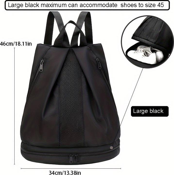 Image du produit Only-Bags.Store Sac à chaussures, sport en plein air Fitness Gym Bag, étanche à la plage - Sac à dos de stockage