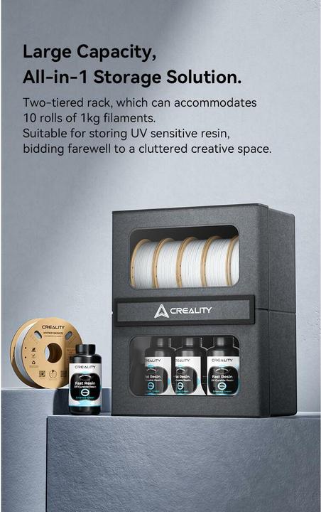 Actual product image Creality Filament storage box (Stall)