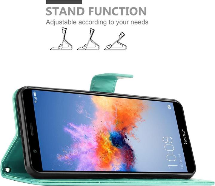 Actual product image Cadorabo Flower Book Cover (Honor 7X)
