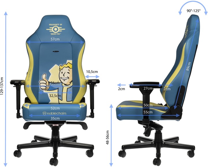 Immagine prodotto noblechairs Fallout Vault Tec Edition