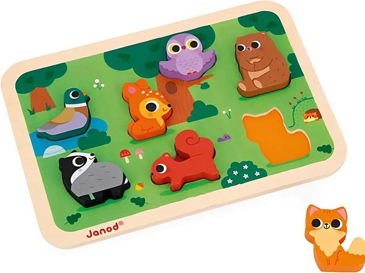 Immagine prodotto Janod Puzzle a pezzi La Foret (7 pezzi)